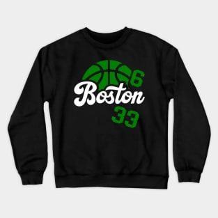 Boston Basketball Crewneck Sweatshirt